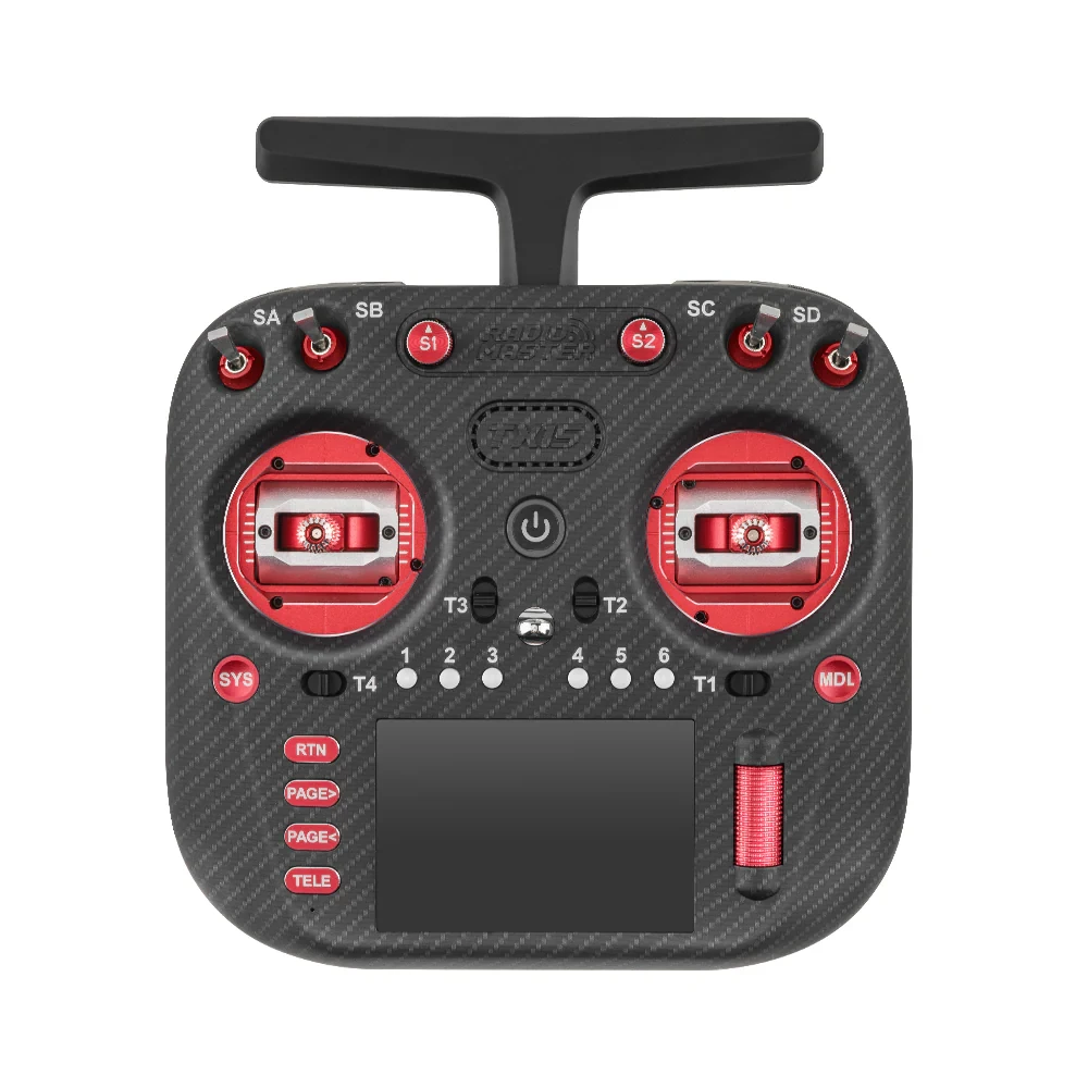 Пульт RadioMaster TX15 MAX M2 ELRS черный/красный 512MB