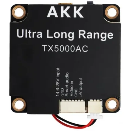 Видеопередатчик AKK Ultra Long Range All Channels Version 5W 4,9-6,1GHz 96CH VTX