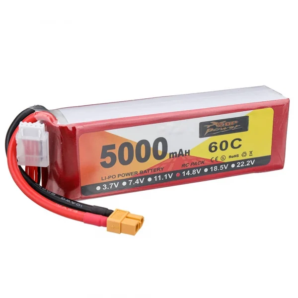 АКБ ZOP POWER 5000mAh 4S 14,8V 60C XT60