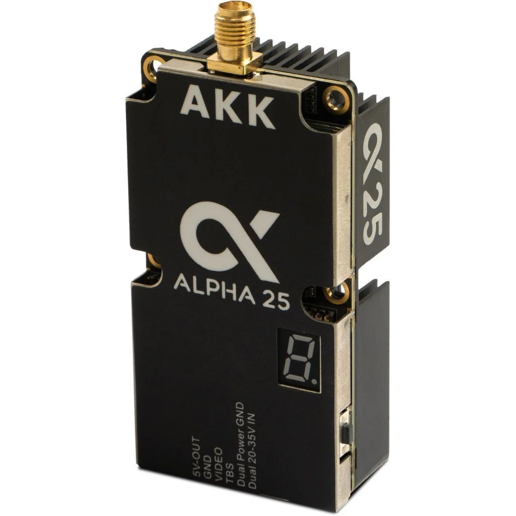 Видеопередатчик AKK Alpha 25 5,8GHz 25W 96CH VTX