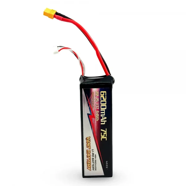 АКБ Vant 6200mAh 6S 22,2V 75C XT60