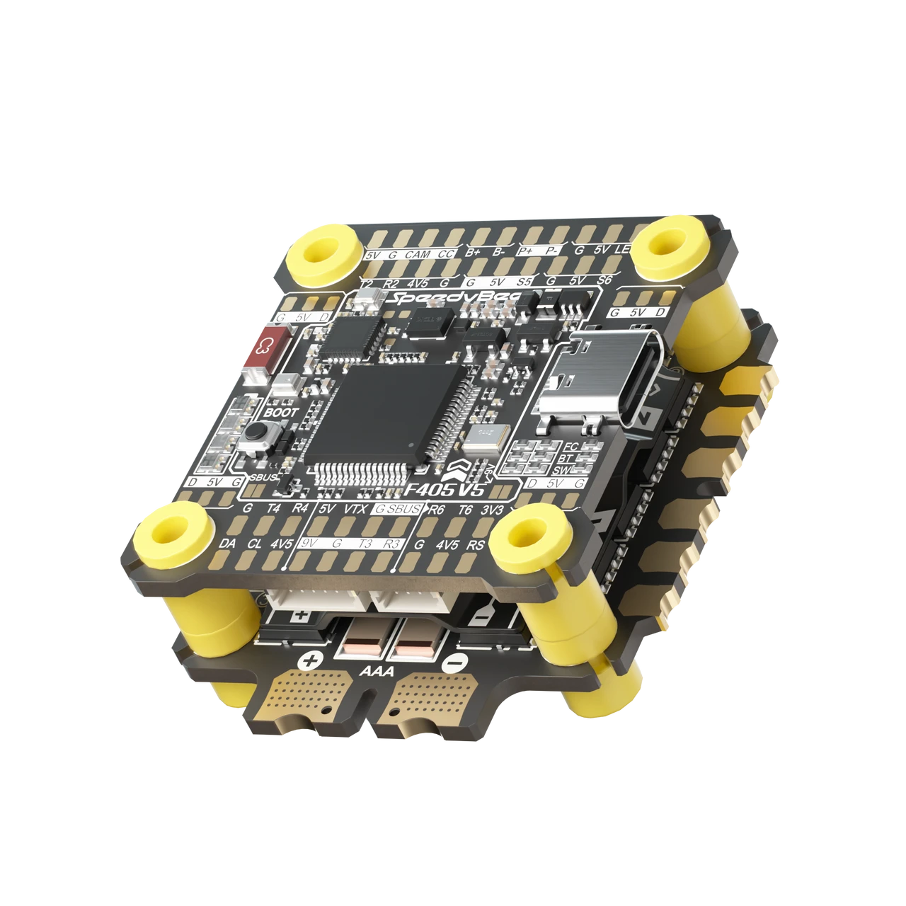 Стек SpeedyBee F405 v.5 Stack Standard OX32 55A Model Aircraft SB-F4V5-OX32-55-STACK FC+ESC