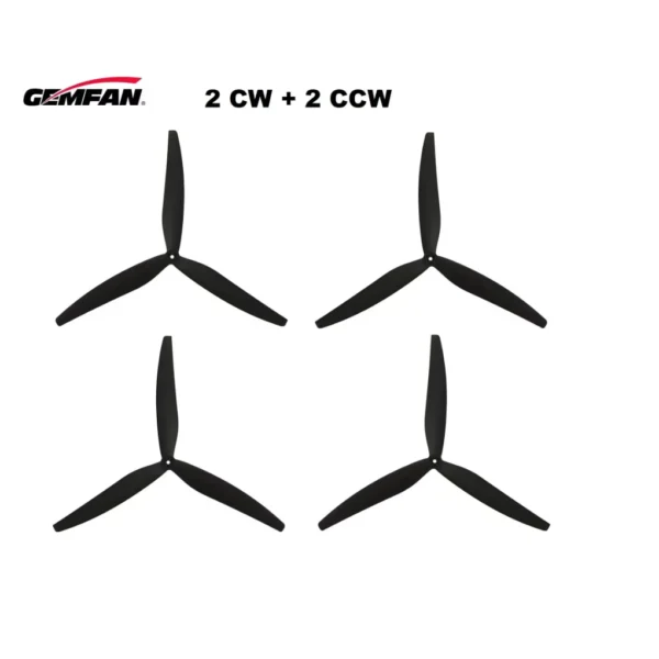 Пропеллер Gemfan 9x4.5x3 (2CW+2CCW)