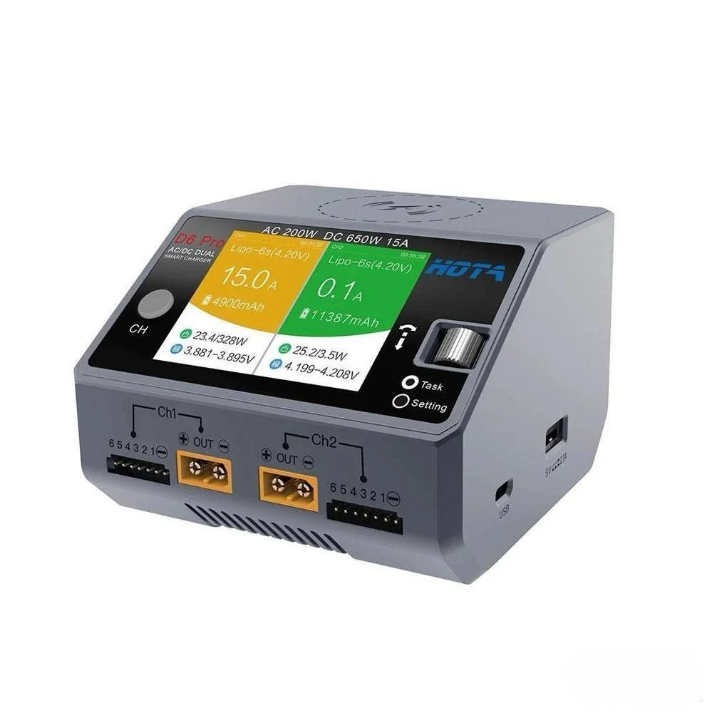 Устройство зарядное HOTA D6 Pro 650W 15Ax2